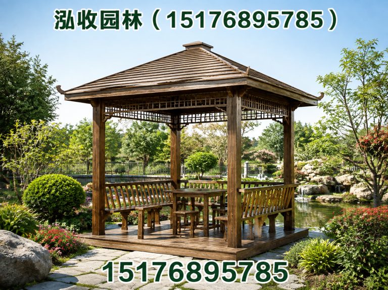 漯河防腐木展示图